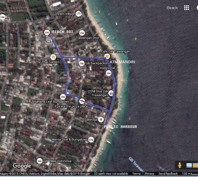 Beach Box Bungalow Gili Trawangan Luaran gambar