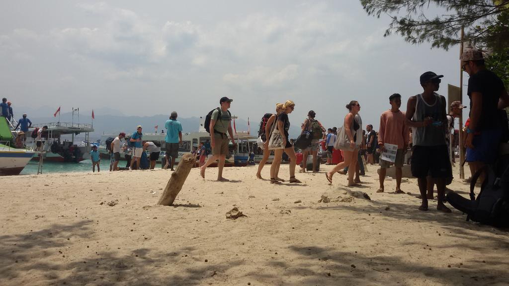 Beach Box Bungalow Gili Trawangan Luaran gambar